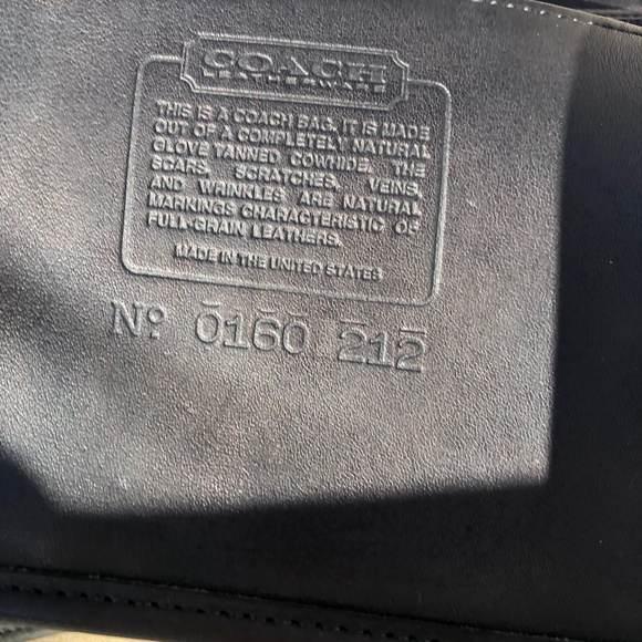 Coach Vintage Leather Briefcase - Picture 5 of 6